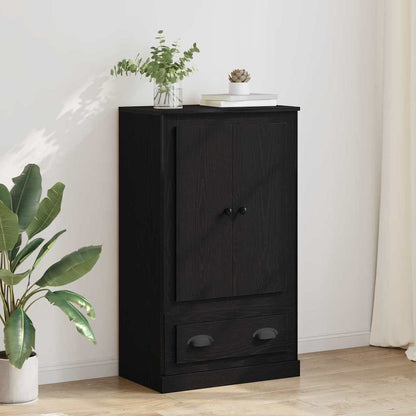 Credenza Rovere Nero 60 x 35,5 x 103,5 cm Legno multistrato