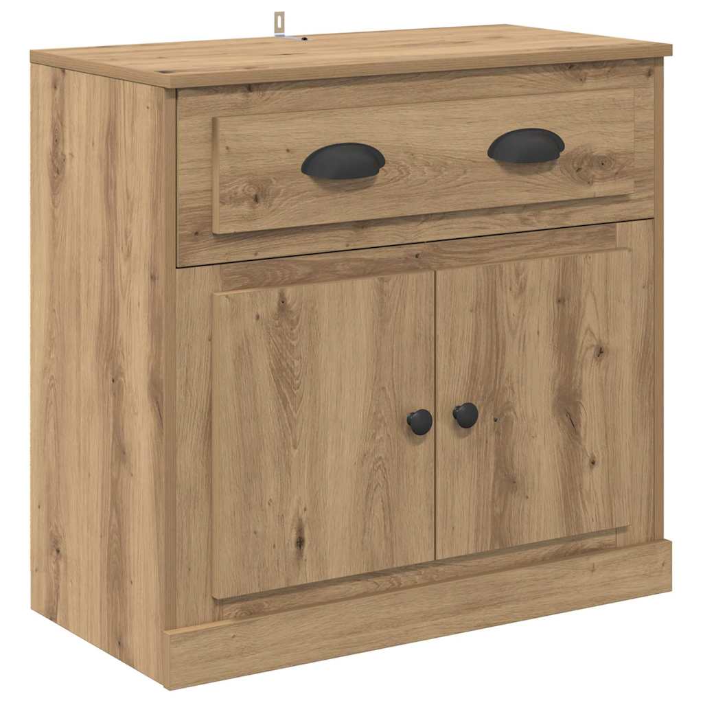 Credenza con cassetto Rovere artigianale 70 x 35,5 x 67,5 cm