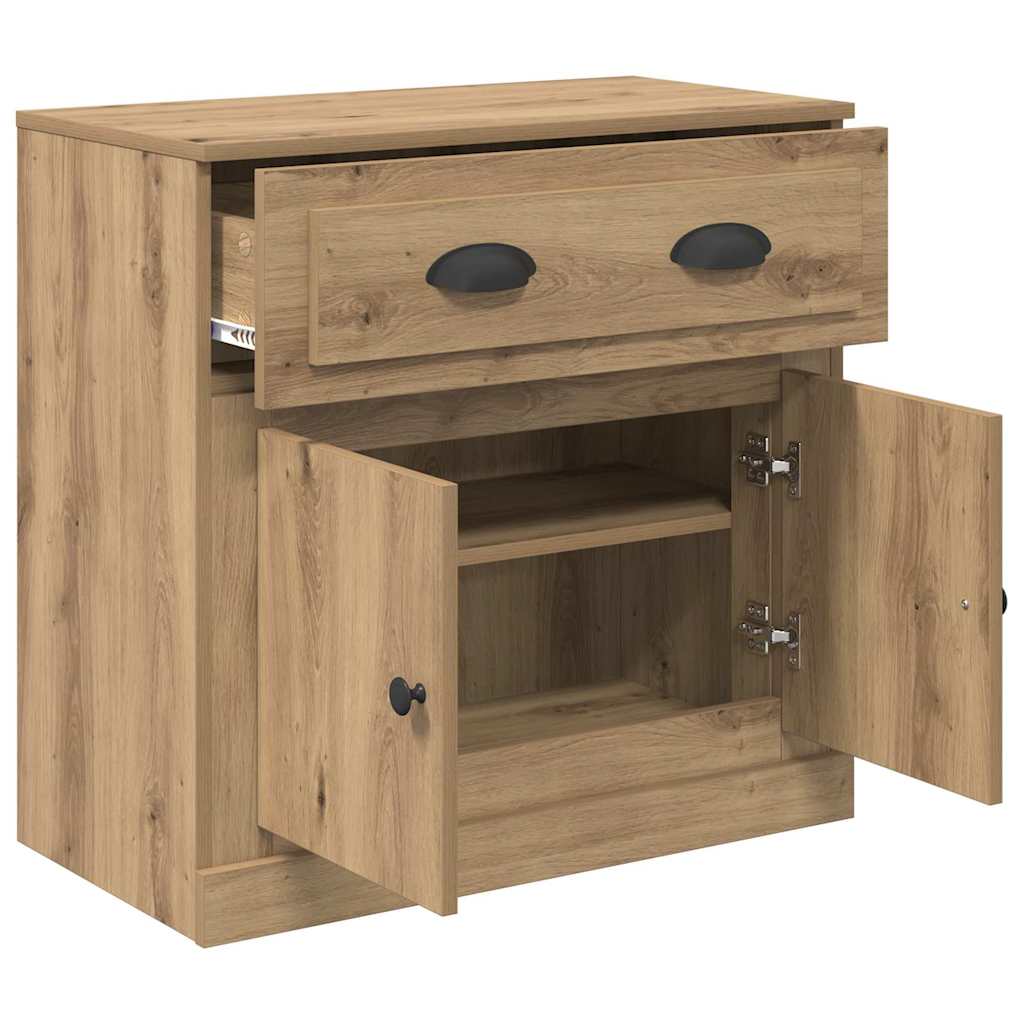 Credenza con cassetto Rovere artigianale 70 x 35,5 x 67,5 cm