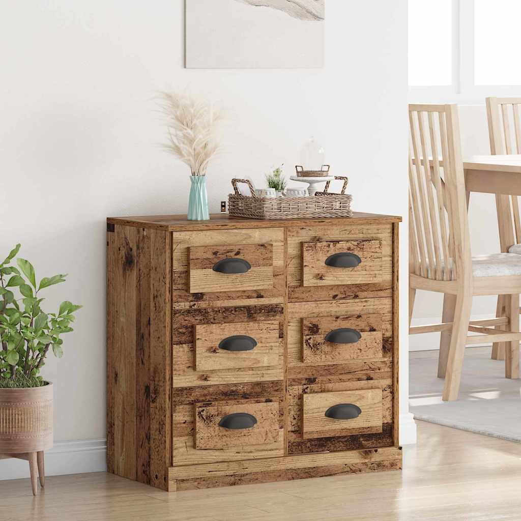 Credenza Legno vecchio 70 x 35,5 x 67,5 cm Legno multistrato