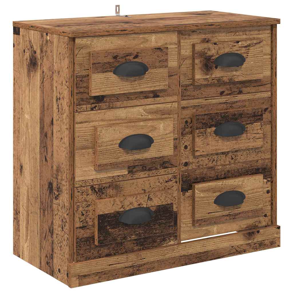 Credenza Legno vecchio 70 x 35,5 x 67,5 cm Legno multistrato
