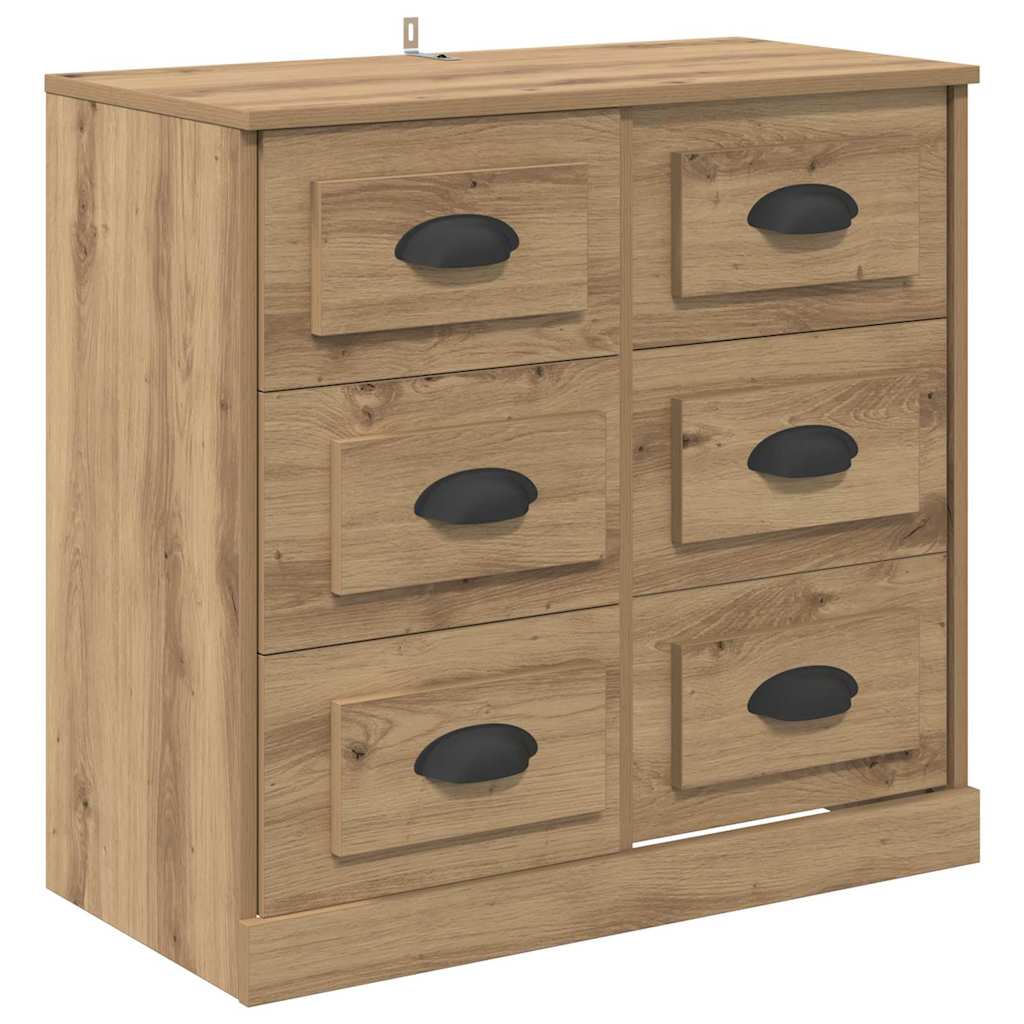 Credenza con cassetto Rovere artigianale 70 x 35,5 x 67,5 cm