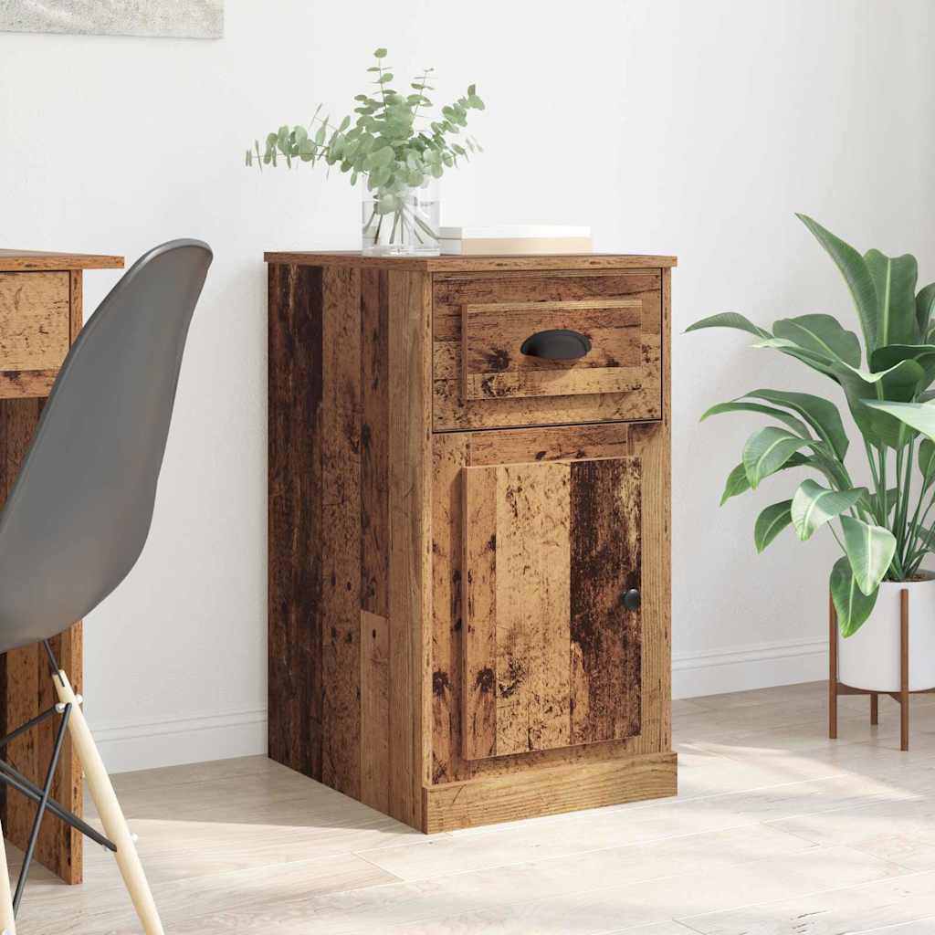 Mobile laterale Legno vecchio 40 x 50 x 75 cm Legno multistrato