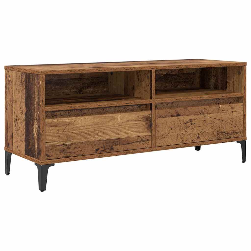 Mobile TV con cassetto Legno vecchio 100 x 34,5 x 44,5 cm