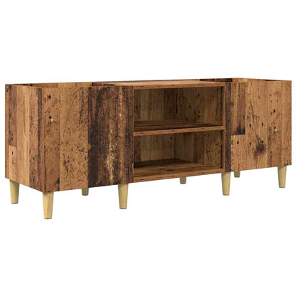 Mobile porta vinili Legno vecchio 121 x 38 x 48 cm