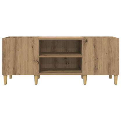 Mobile porta vinili Rovere artigianale 121 x 38 x 48 cm