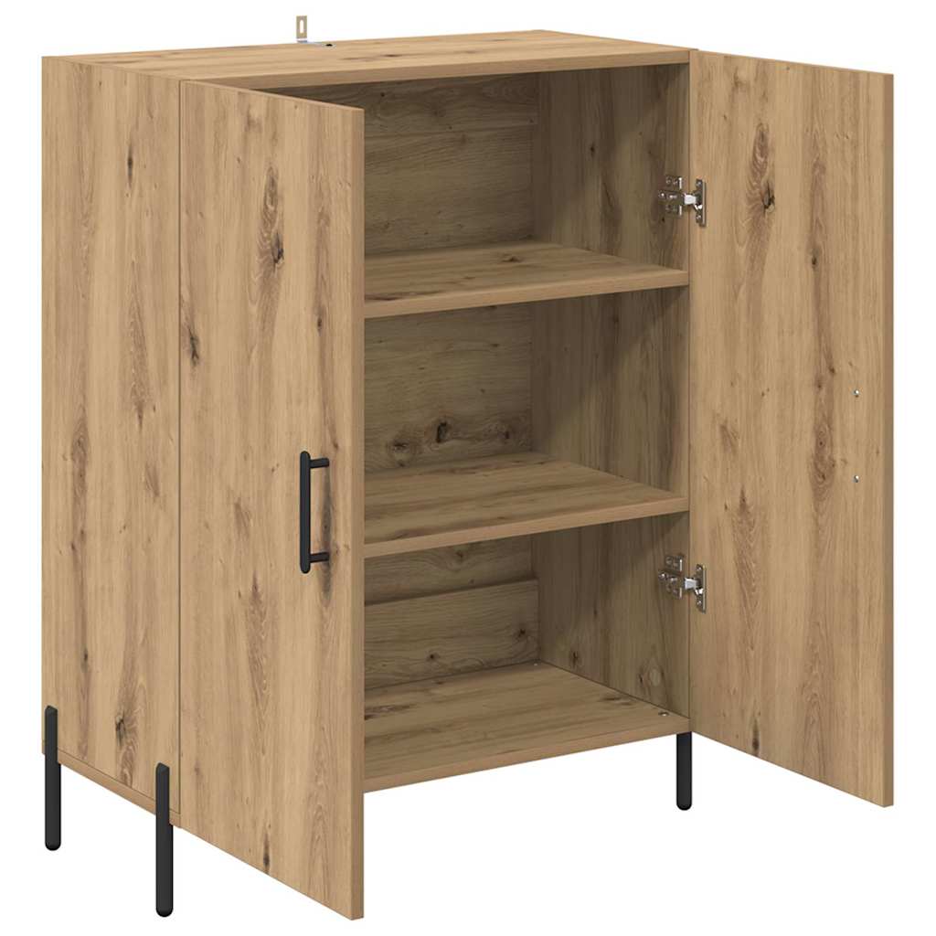 Credenza Rovere artigianale 69,5 x 34 x 90 cm Legno multistrato