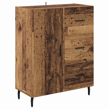 Credenza con cassetto Legno vecchio 69,5 x 34 x 90 cm