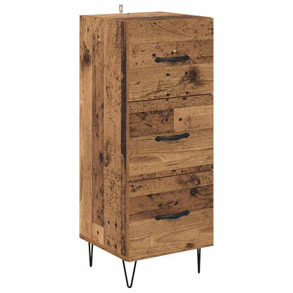 Credenza Legno vecchio 34 x 34.5 x 90 cm Legno multistrato
