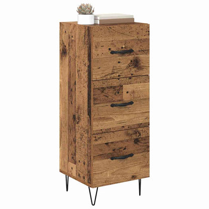 Credenza Legno vecchio 34 x 34.5 x 90 cm Legno multistrato