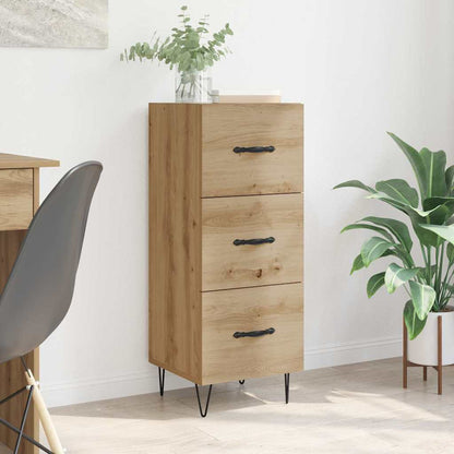 Credenza rovere artigianale 34 x 34.5 x 90 cm Legno multistrato