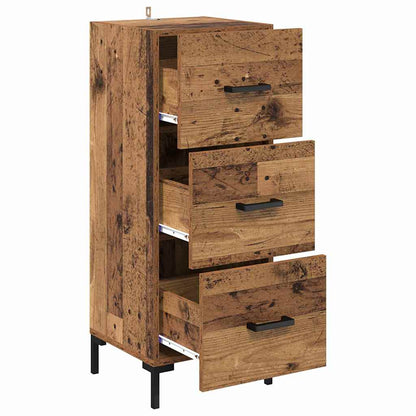 Credenza Legno vecchio 34.5 x 34 x 90 cm Legno multistrato