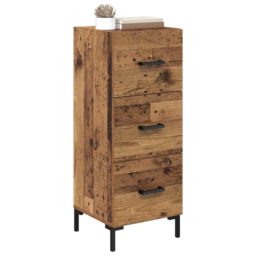 Credenza Legno vecchio 34,5 x 34 x 90 cm Legno multistrato