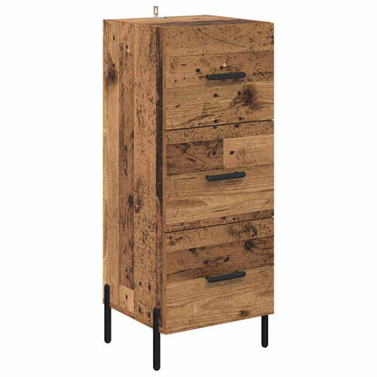 Credenza Legno vecchio 34 x 34.5 x 90 cm Legno multistrato