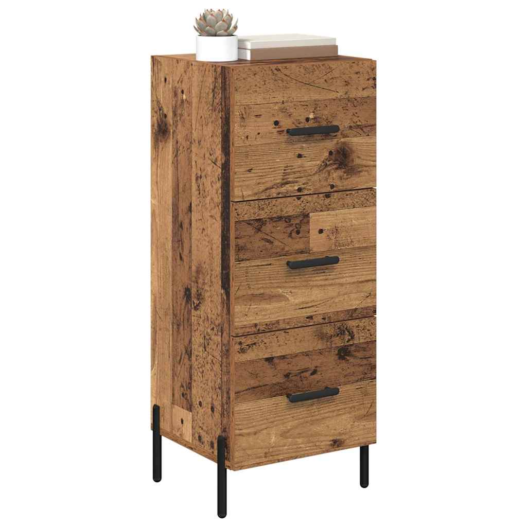 Credenza Legno vecchio 34 x 34.5 x 90 cm Legno multistrato
