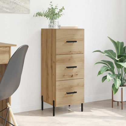 Credenza rovere artigianale 34 x 34.5 x 90 cm Legno multistrato