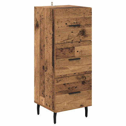 Credenza Legno vecchio 34 x 34.5 x 90 cm Legno multistrato