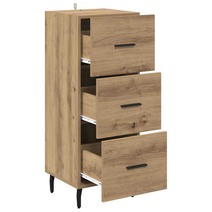 Credenza rovere artigianale 34 x 34.5 x 90 cm Legno multistrato