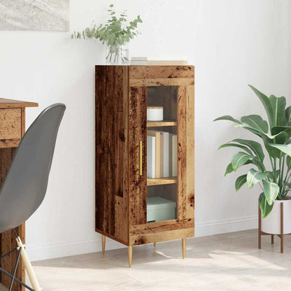 Credenza Legno vecchio 34 x 34.5 x 90 cm Legno multistrato