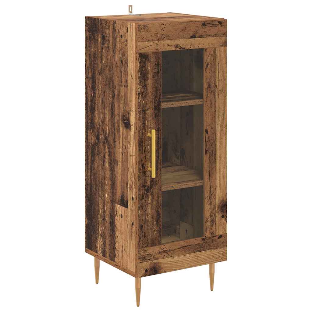 Credenza Legno vecchio 34 x 34.5 x 90 cm Legno multistrato