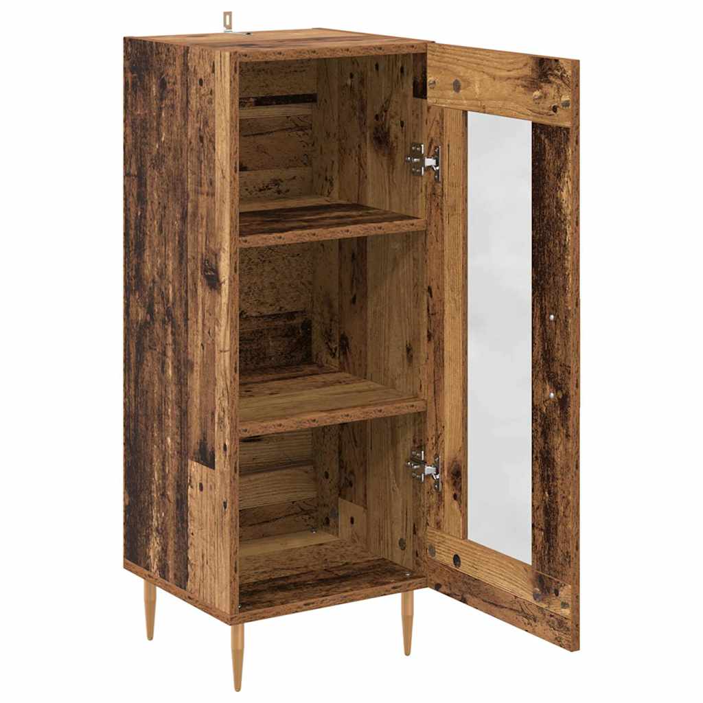 Credenza Legno vecchio 34 x 34,5 x 90 cm Legno multistrato