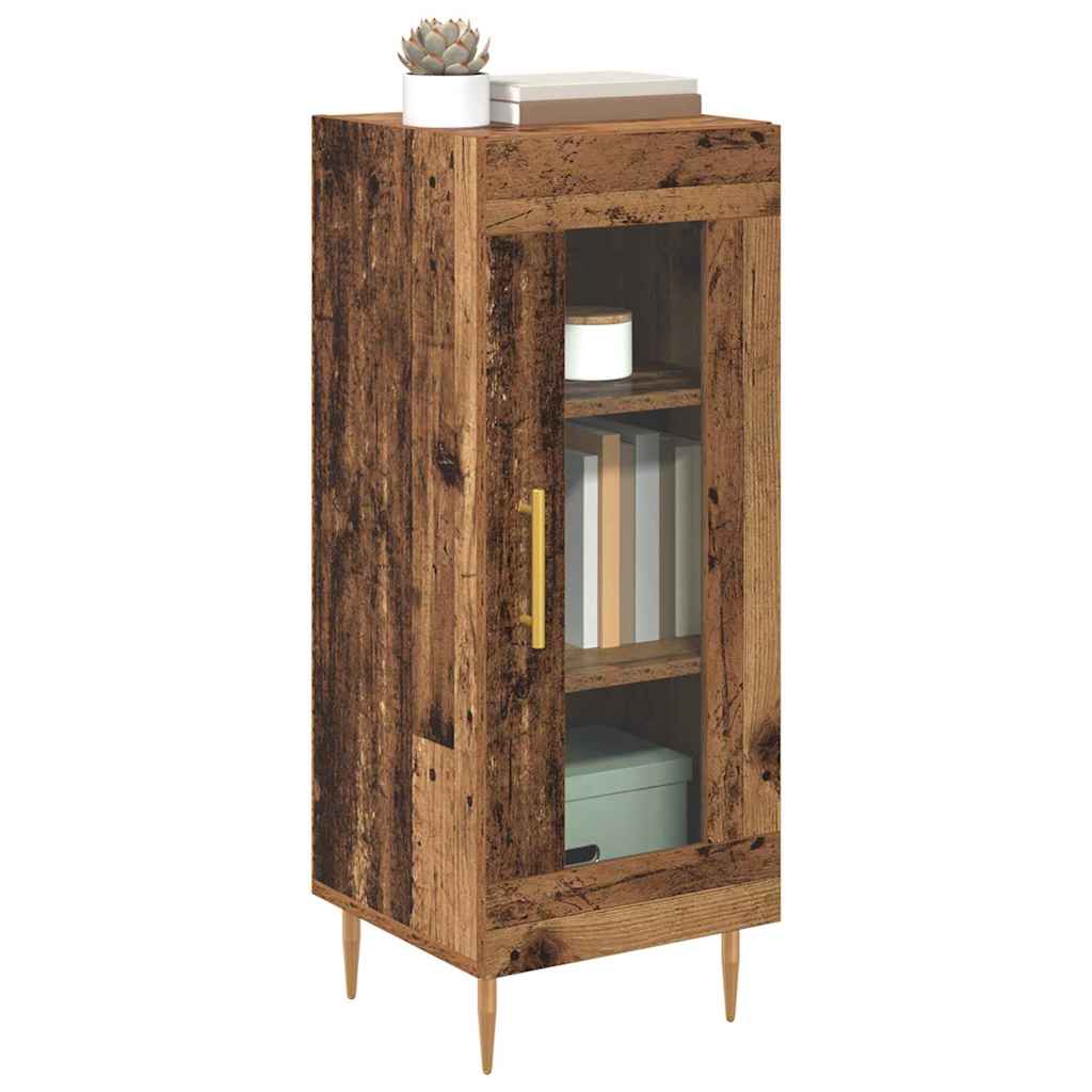Credenza Legno vecchio 34 x 34.5 x 90 cm Legno multistrato