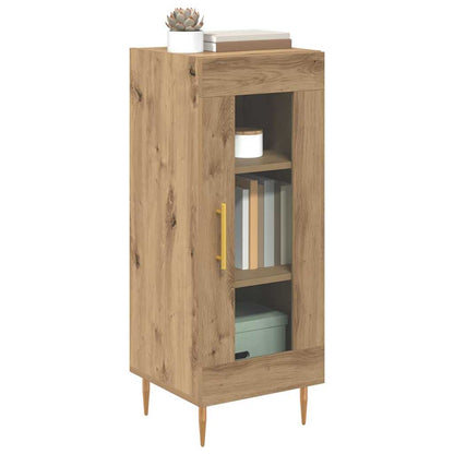 Credenza rovere artigianale 34 x 34.5 x 90 cm Legno multistrato