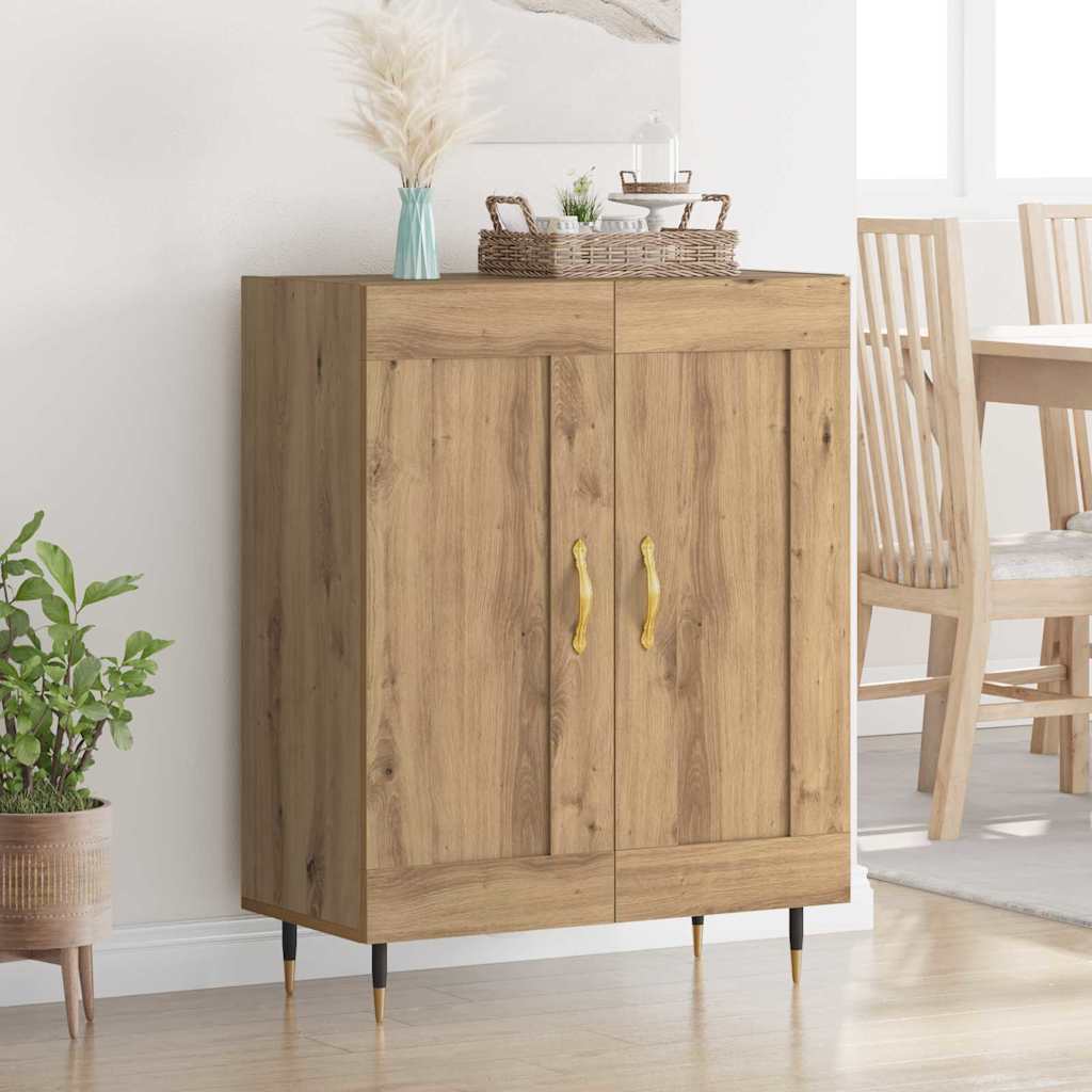 Credenza Rovere artigianale 69,5 x 34 x 90 cm Legno multistrato