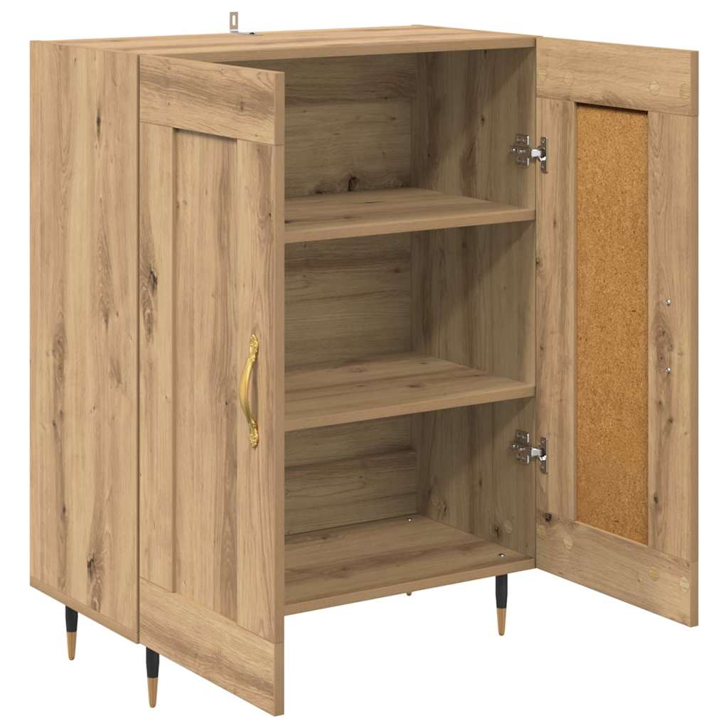 Credenza Rovere artigianale 69,5 x 34 x 90 cm Legno multistrato