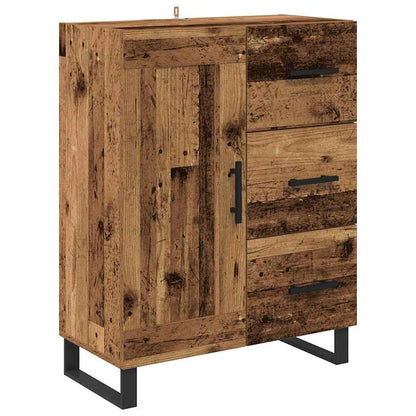 Credenza con cassetto Legno vecchio 69,5 x 34 x 90 cm