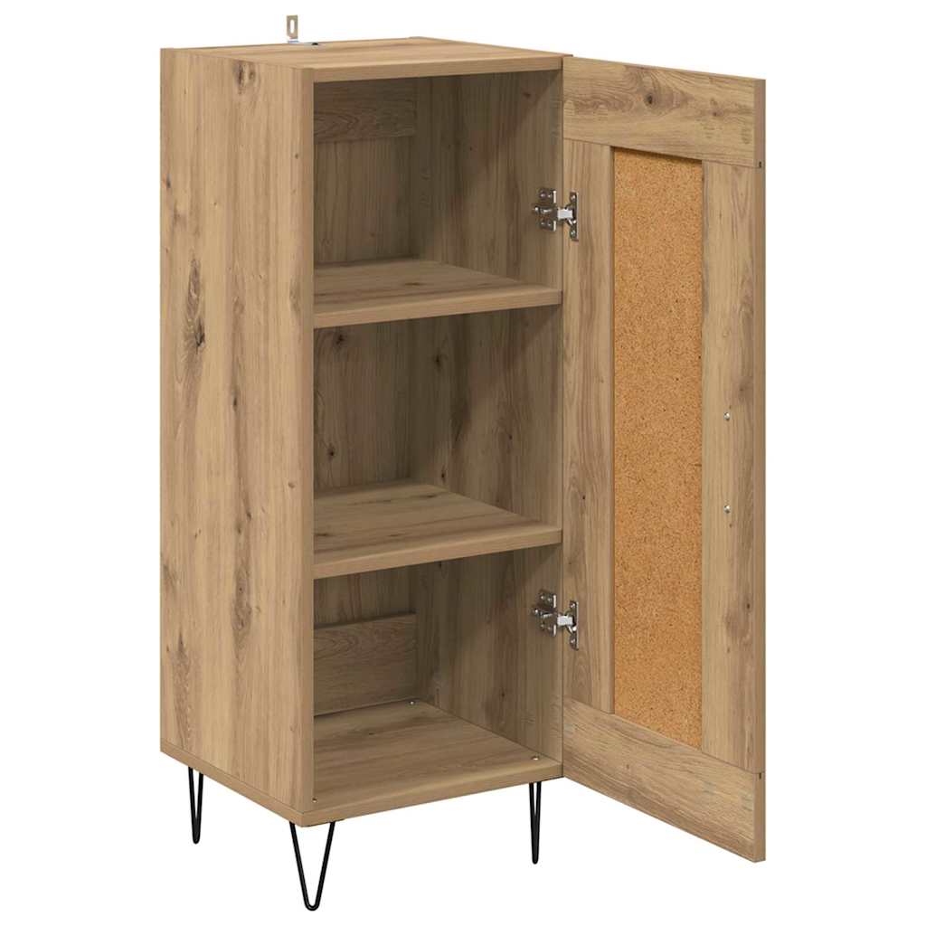 Credenza Rovere artigianale 34,5 x 34 x 90 cm