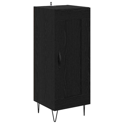 Credenza Rovere Nero 34,5 x 34 x 90 cm