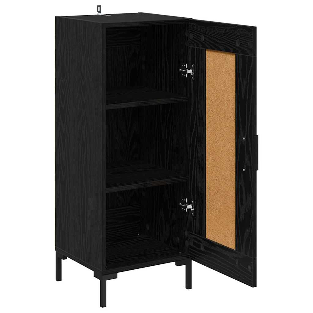 Credenza Olden Rovere Nero 34,5 x 34 x 90 cm