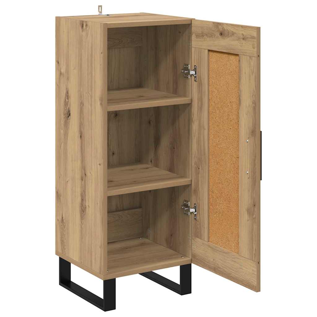 Credenza Rovere artigianale 34,5 x 34 x 90 cm