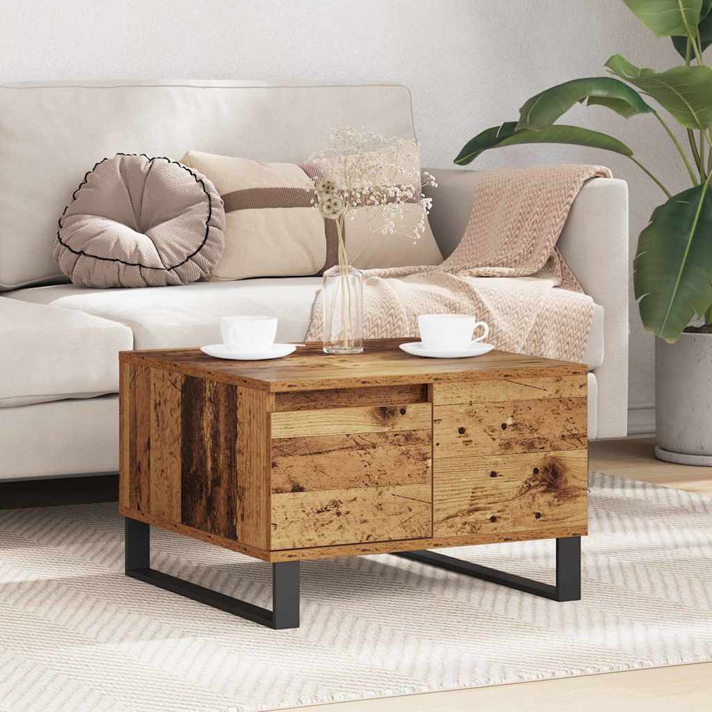 Tavolino da salotto Legno vecchio 55 x 55 x 36,5 cm