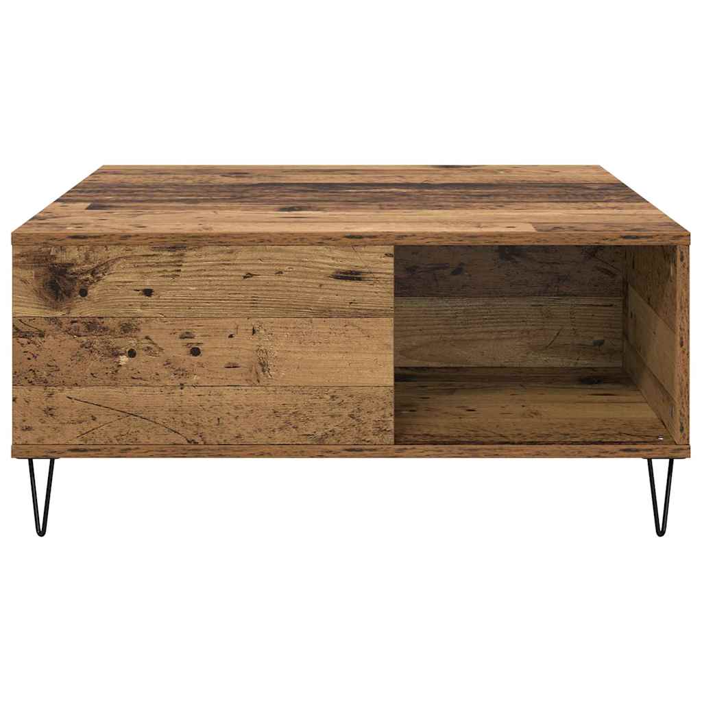 Tavolino da salotto Legno vecchio 80 x 80 x 36,5 cm