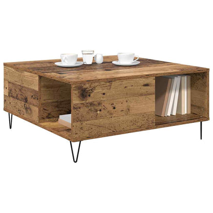 Tavolino da salotto Legno vecchio 80 x 80 x 36,5 cm