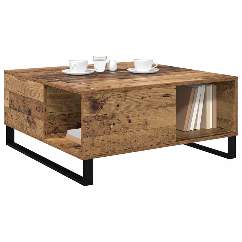 Tavolino da salotto Legno vecchio 80 x 80 x 36,5 cm