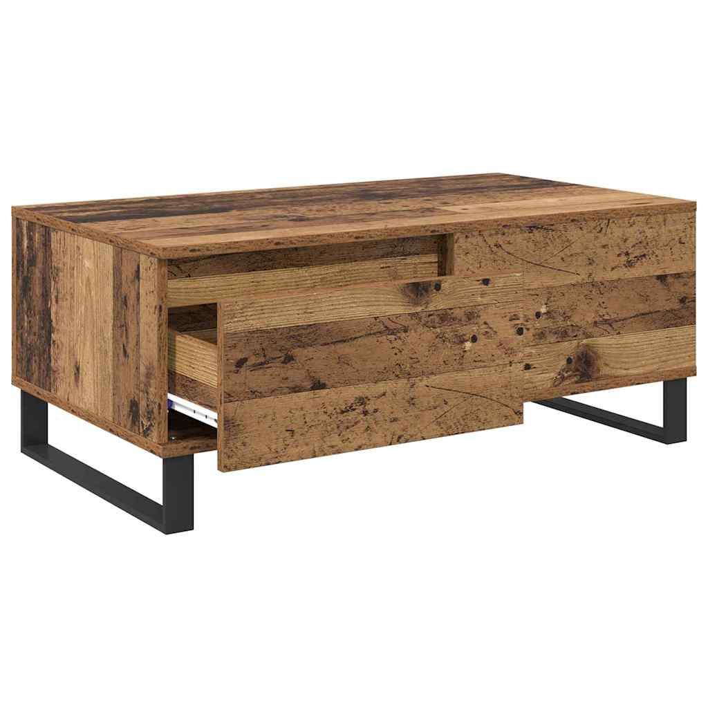 Tavolino da salotto Legno vecchio 90 x 50 x 36,5 cm