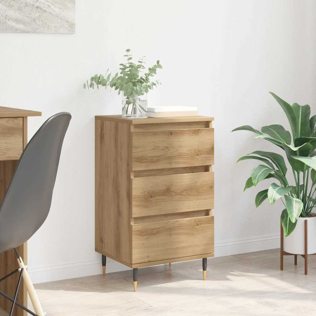 Credenza rovere artigianale 35 x 40 x 70 cm Legno multistrato