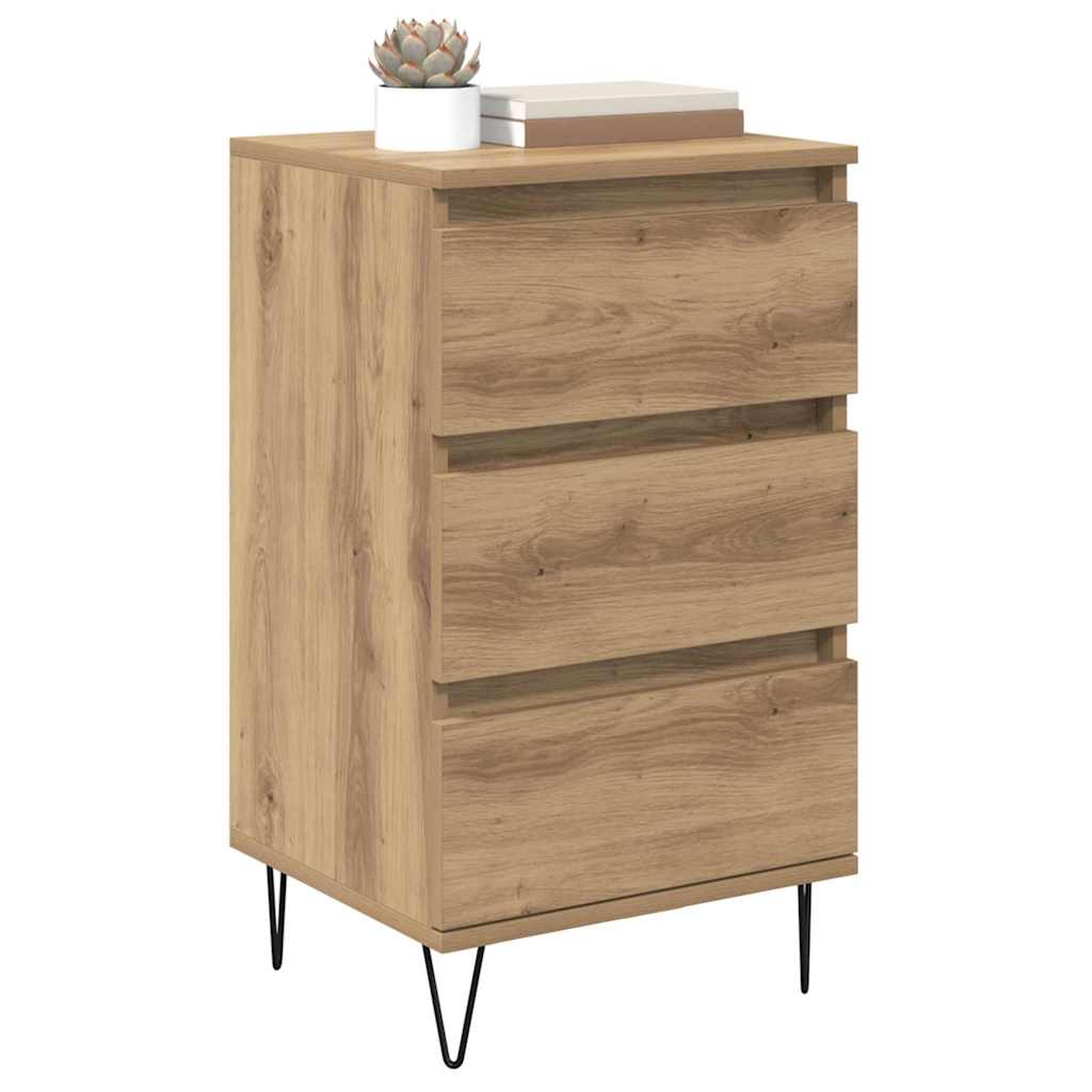 Credenza con cassetto Rovere artigianale 40 x 35 x 70 cm