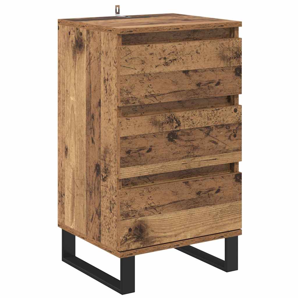 Credenza con cassetto Legno vecchio Legno multistrato