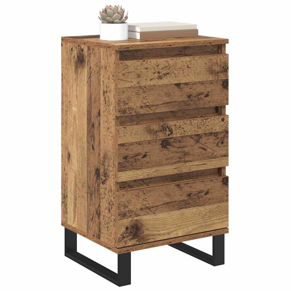 Credenza con cassetto Legno vecchio Legno multistrato