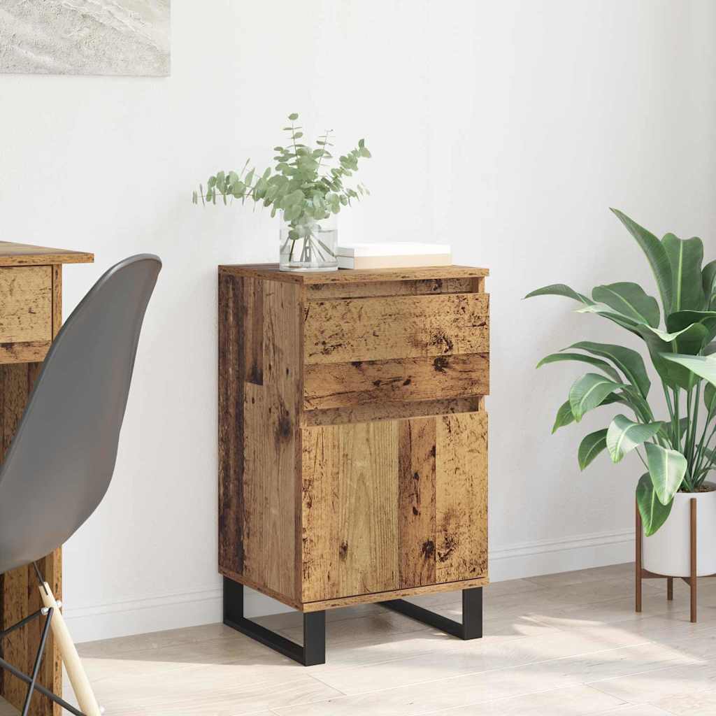 Credenza Legno vecchio 35 x 40 x 70 cm Legno multistrato