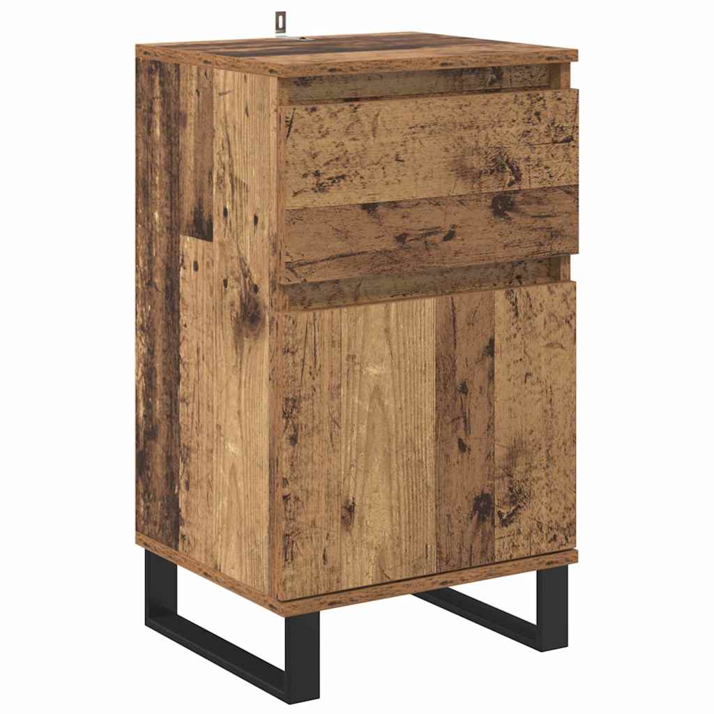 Credenza Legno vecchio 35 x 40 x 70 cm Legno multistrato