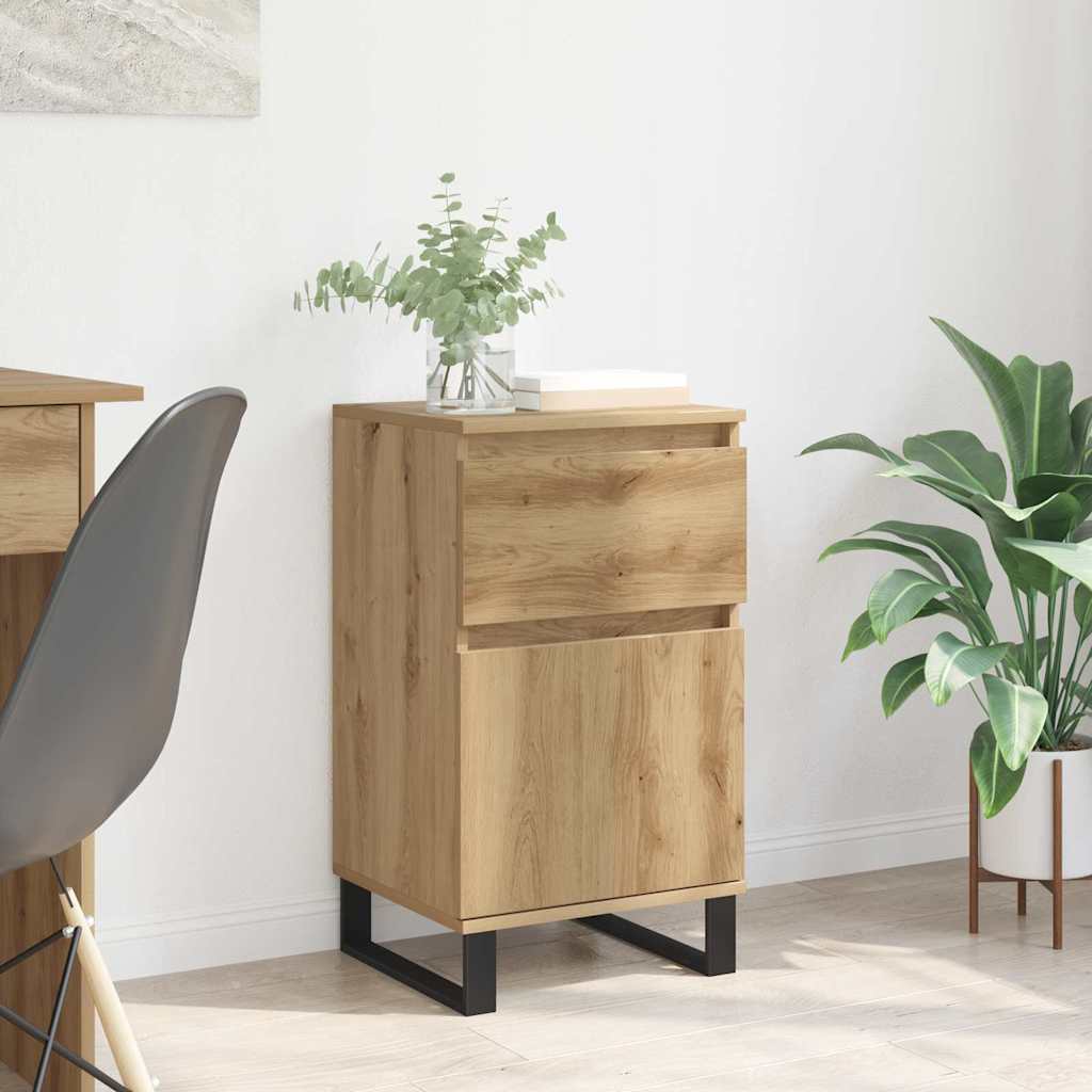 Credenza rovere artigianale 35 x 40 x 70 cm Legno multistrato