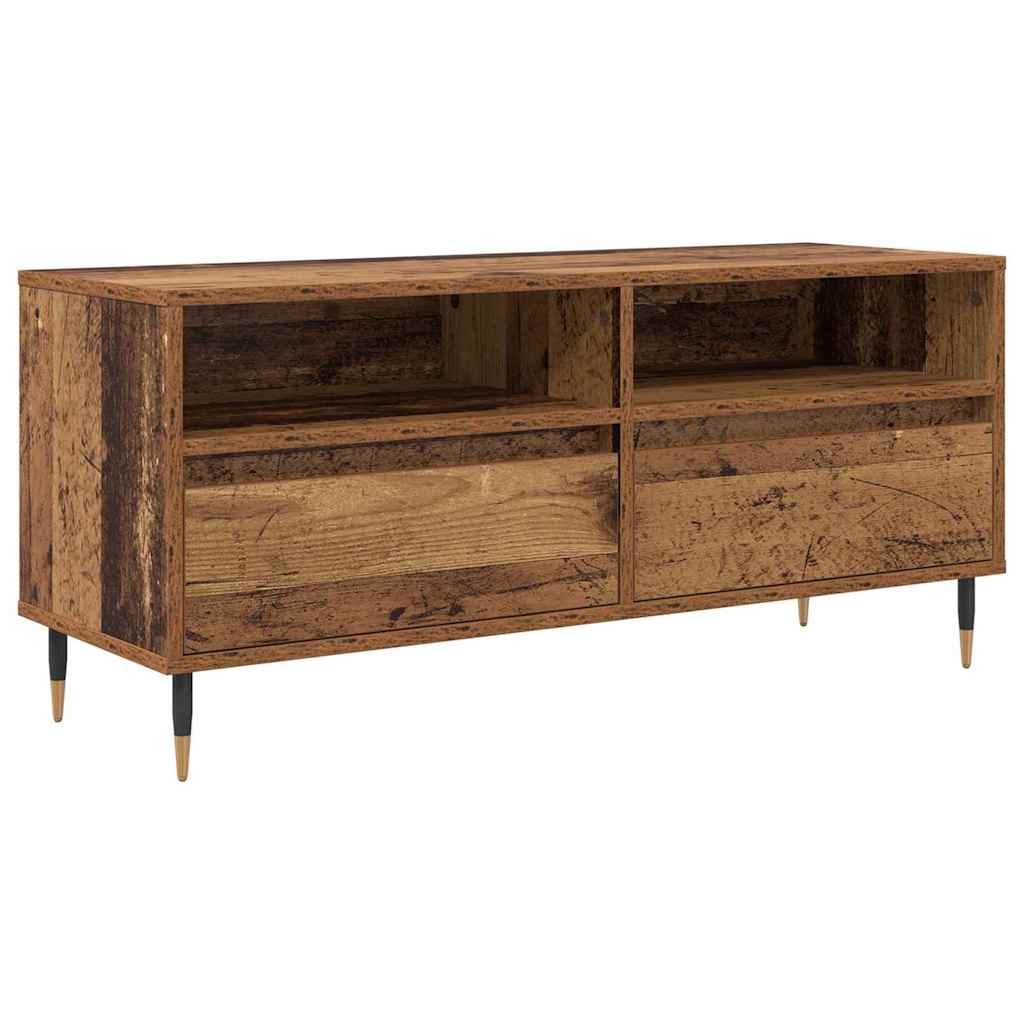 Mobile TV con cassetto Legno vecchio 100 x 34,5 x 44,5 cm