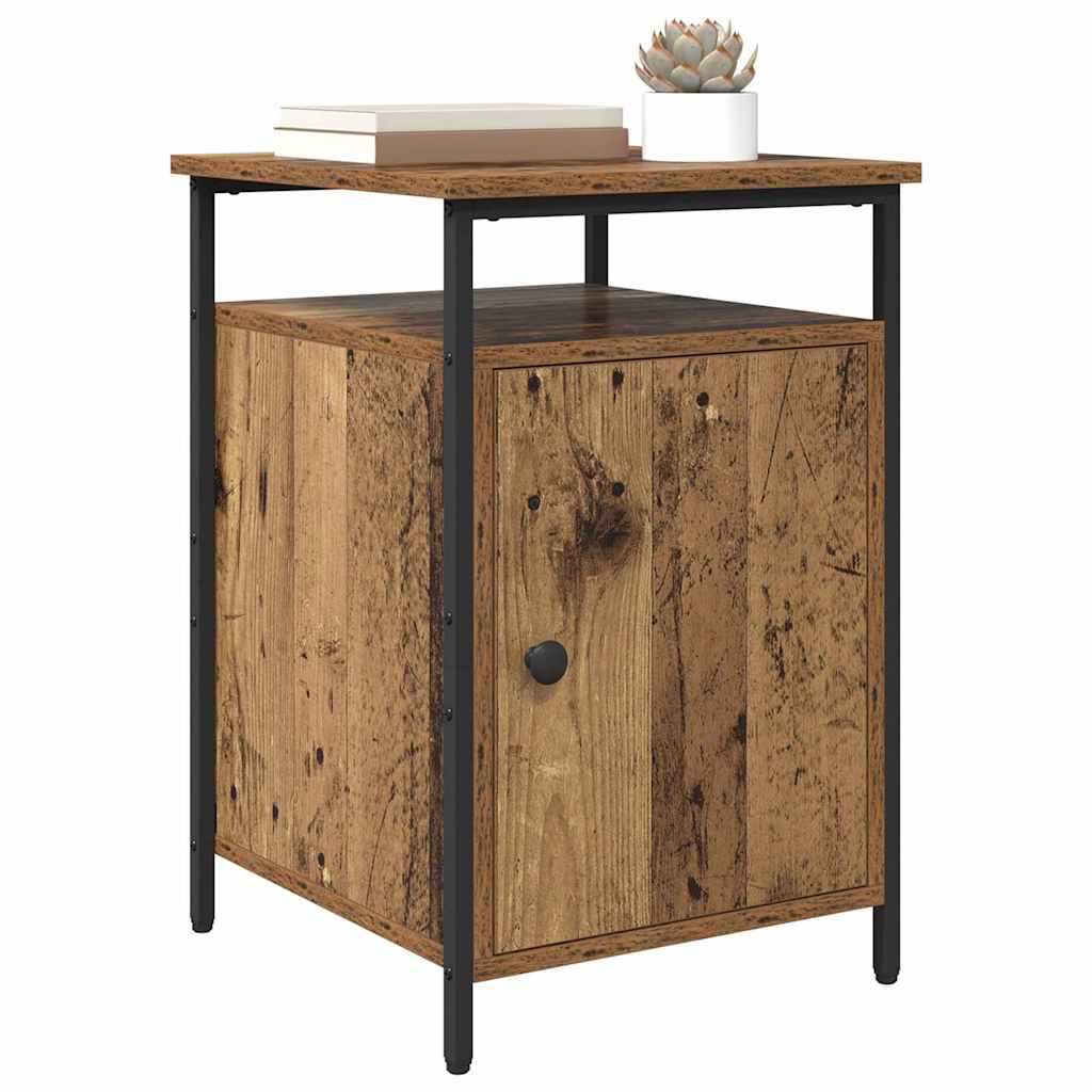 Armadio da Notte 2 pcs Legno vecchio 40 x 42 x 60cm