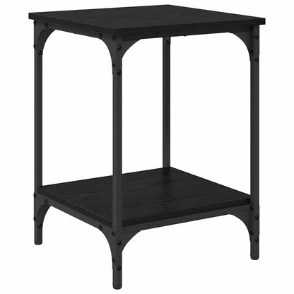 Tavolino da salotto Rovere Nero 40 x 40 x 55 cm