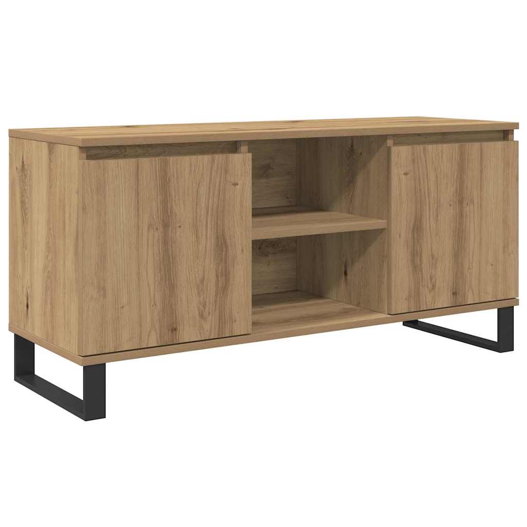Mobile TV Rovere artigianale 104 x 35 x 50 cm Legno multistrato